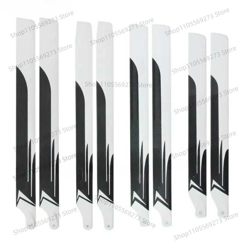 Rc Helicopter Blade - Hélices de Fibra de Carbono para