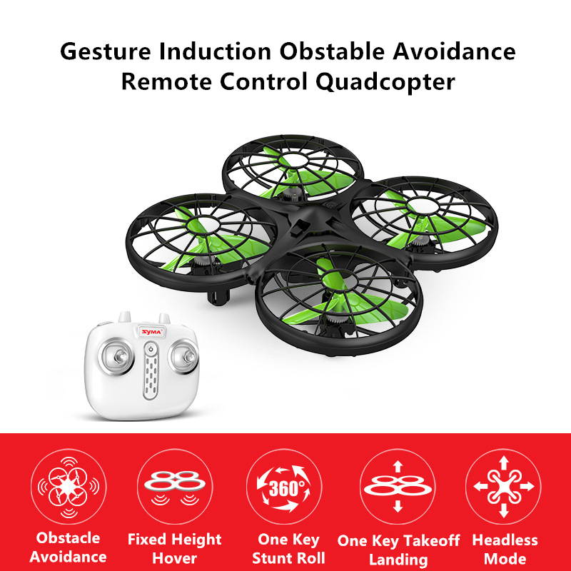 Rc Helicopter Electric - Inducción de gestos para evitar obstáculos,