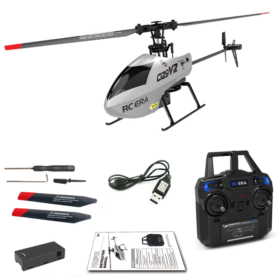 RC ERA C129 V2 un clic 3D Flip - Rc Helicopter Gyro reseña y precio