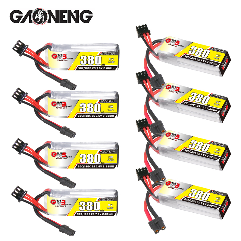 Batería Lipo GNB 2S 7,6 V 380m - Rc Helicopter Coaxial reseña y precio
