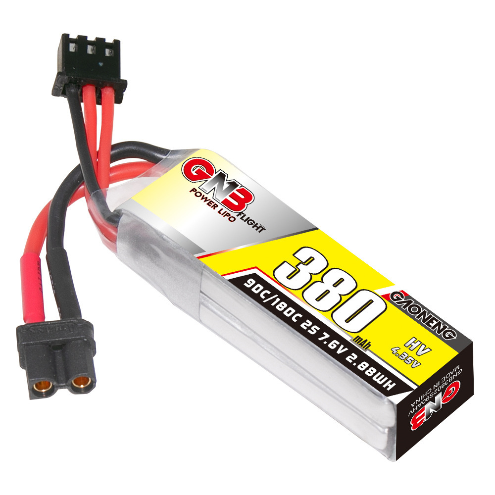 Batería Lipo GNB 2S 7,6 V 380m - Rc Helicopter Coaxial reseña y precio