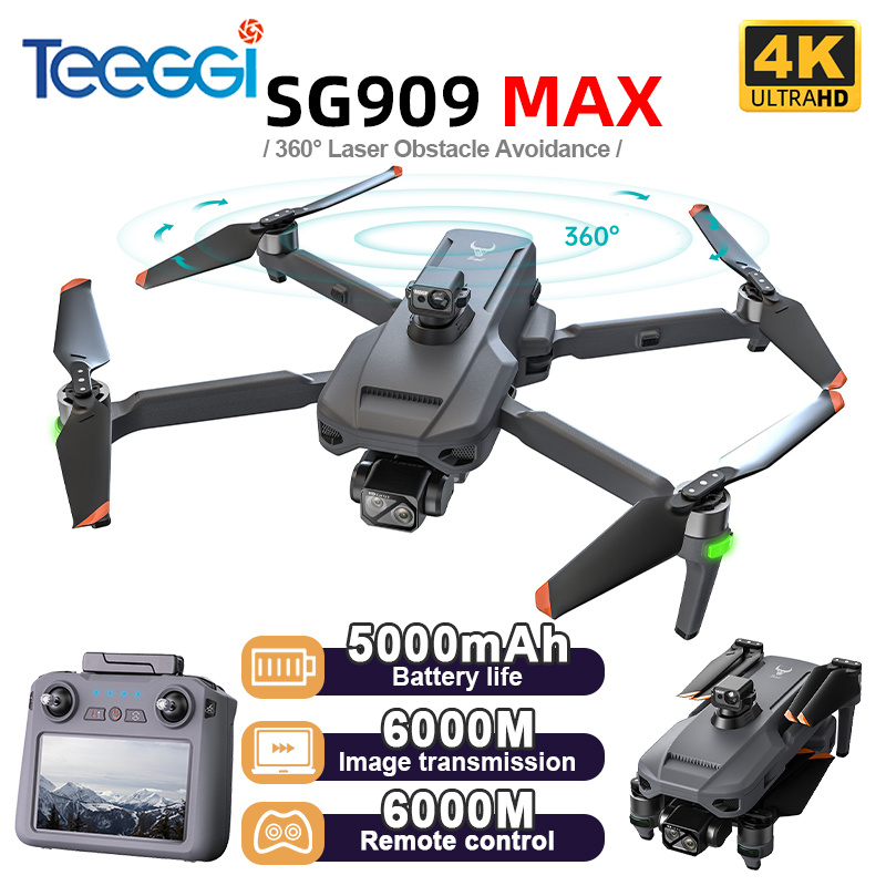 Teeggi SG909 MAX GPS Drone con - Rc Helicopter Electric reseña y precio