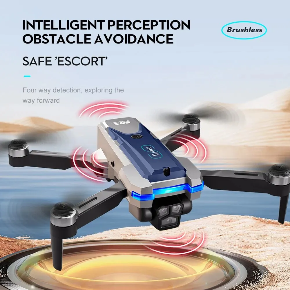 Dron plegable S8S con GPS, 5G, - Rc Helicopter Electric reseña y precio